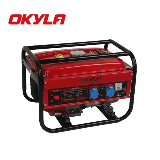 Okyla Wholesale Factory Price Customization 500W 850W 1000W 2000W 3000W 4000W 5000W 6500W 7000W 8000W Home Small Portable Petrol Engine Power Gasoline Generator